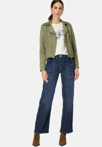 zero Velourslederjacke mit Reißverschluss | Betty Barclay