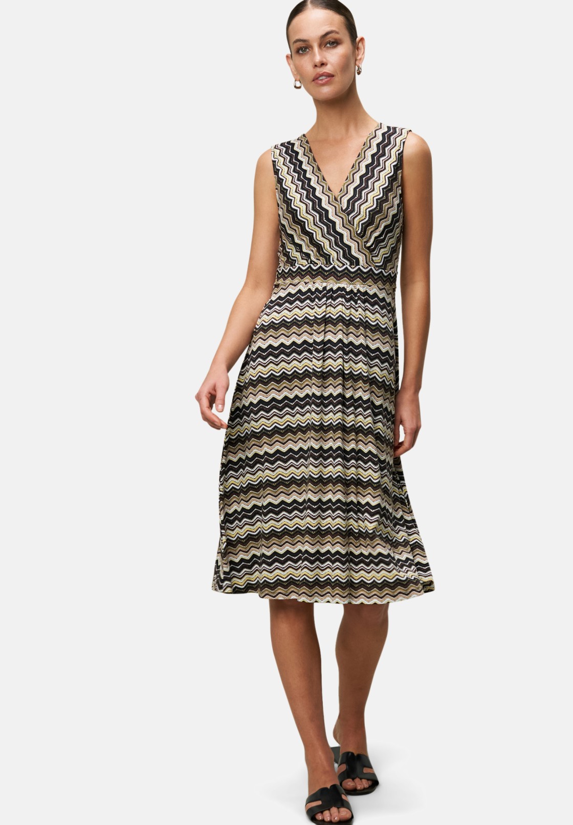 zero Midikleid mit Zickzackmuster | Betty Barclay