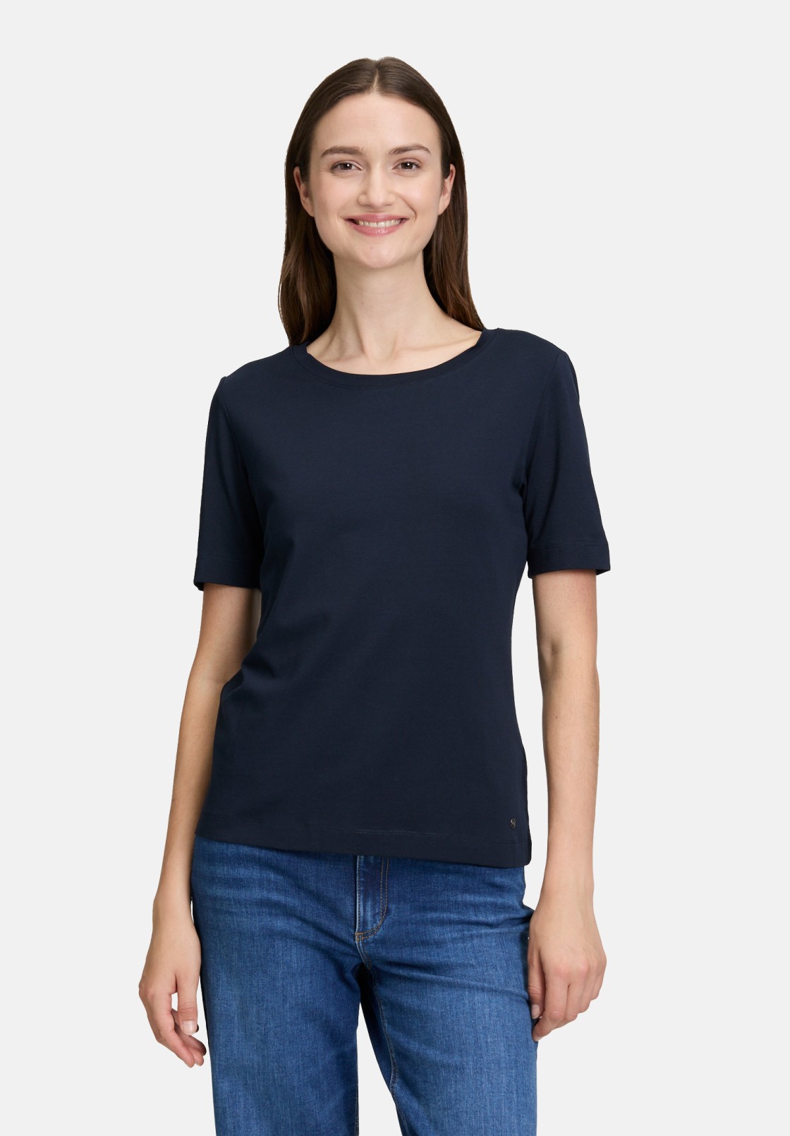 BETTY & CO Basic Shirt mit Rundhalsausschnitt
