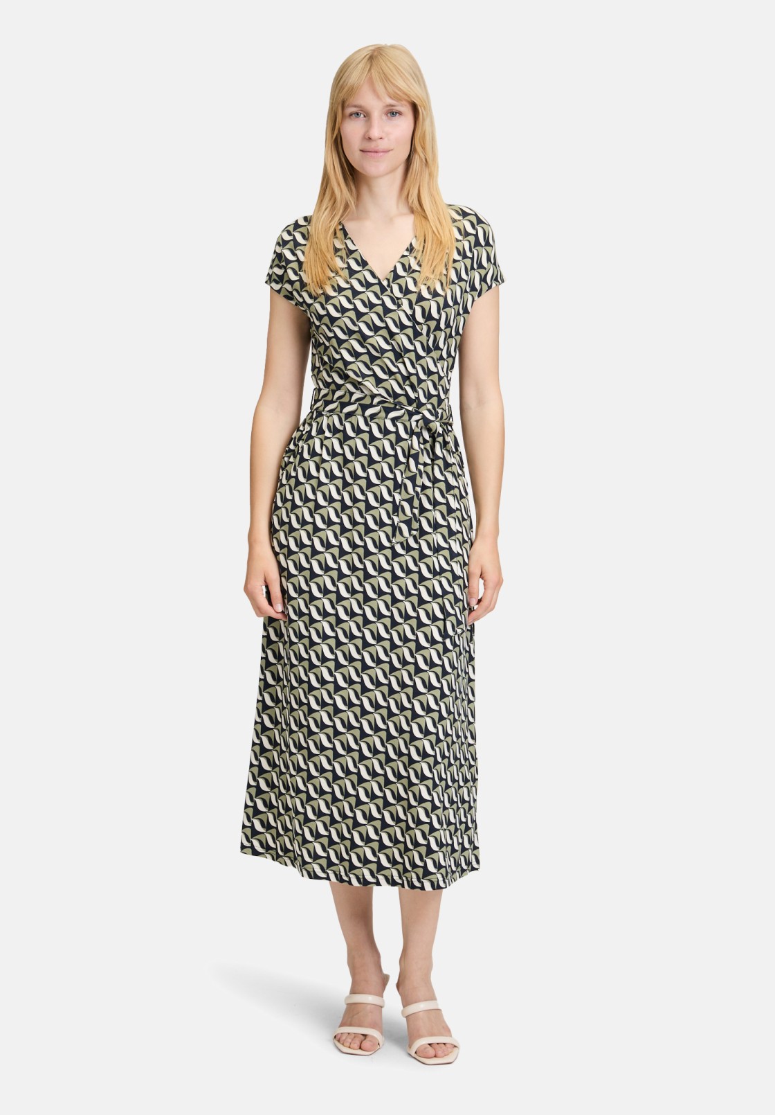 Betty Barclay Jerseykleid mit V-Ausschnitt