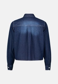 zero Jeansbluse mit Knopfleiste | Betty Barclay