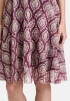 Cartoon Volantkleid mit Rüschen