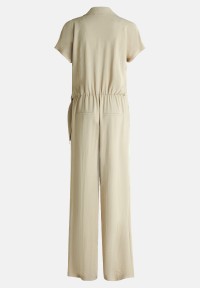 Cartoon Jumpsuit mit Bindegürtel