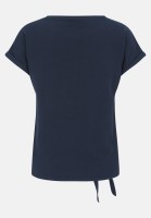Betty Barclay Halbarm-Shirt mit Schleifenknoten