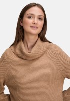 BETTY & CO Strickkleid mit hohem Kragen