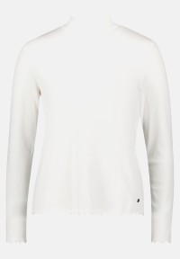 BETTY & CO Langarm-Shirt mit Rippenstruktur