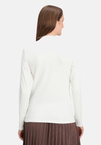 Cartoon Basic Shirt mit Kragen