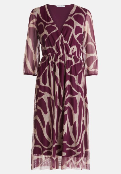 BETTY & CO Mesh-Kleid mit Print