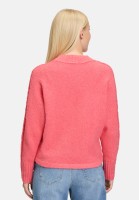 Cartoon Strickpullover mit Fledermausärmeln