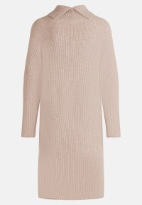 Cartoon Strickkleid mit Turtle Neck