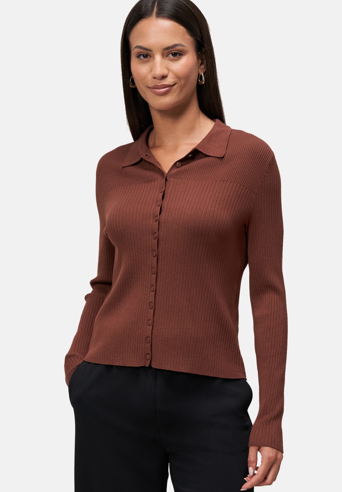 zero Strickjacke mit Knopfleiste | Betty Barclay