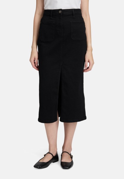 Betty Barclay Jeansrock mit aufgesetzten Taschen