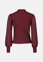 zero Strickpullover mit transparenten Ärmeln | Betty Barclay