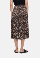 BETTY & CO Plisseerock mit Animalprint