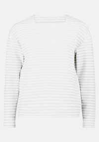 BETTY & CO Sweatshirt mit U-Boot-Ausschnitt