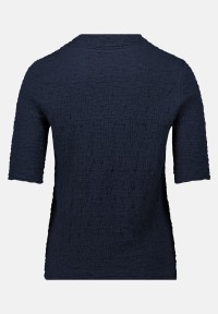 Betty Barclay Strukturshirt mit Stehkragen