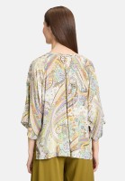 Cartoon Oversize-Bluse mit Muster
