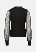 zero Pullover mit transparenten Ärmeln | Betty Barclay