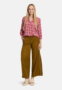 Cartoon Blusenshirt mit Muster