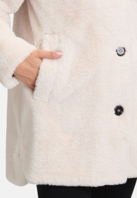 Betty Barclay Plüschjacke mit Kapuze