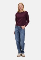 Cartoon Strickpullover mit Rundhalsausschnitt