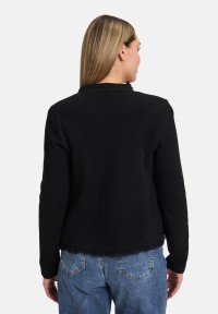 Cartoon Strick-Cardigan mit Fransen