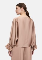 Vera Mont Satin-Bluse mit Fledermausärmeln