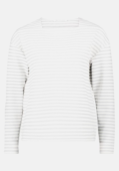 BETTY & CO Sweatshirt mit U-Boot-Ausschnitt