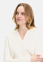 BETTY & CO Strickpullover mit Kragen