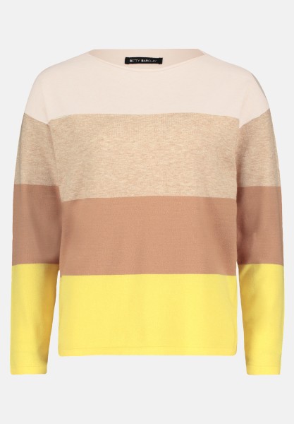 Betty Barclay Feinstrickpullover mit Color Blocking