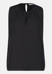 BETTY & CO Blusenshirt mit Webbesatz