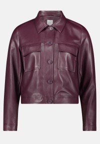 BETTY & CO Lederjacke langarm