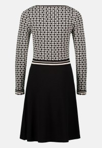 zero Strickkleid grafisches Muster | Betty Barclay
