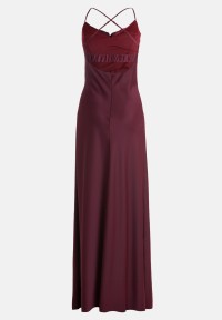 Vera Mont Abendkleid mit Wasserfallausschnitt