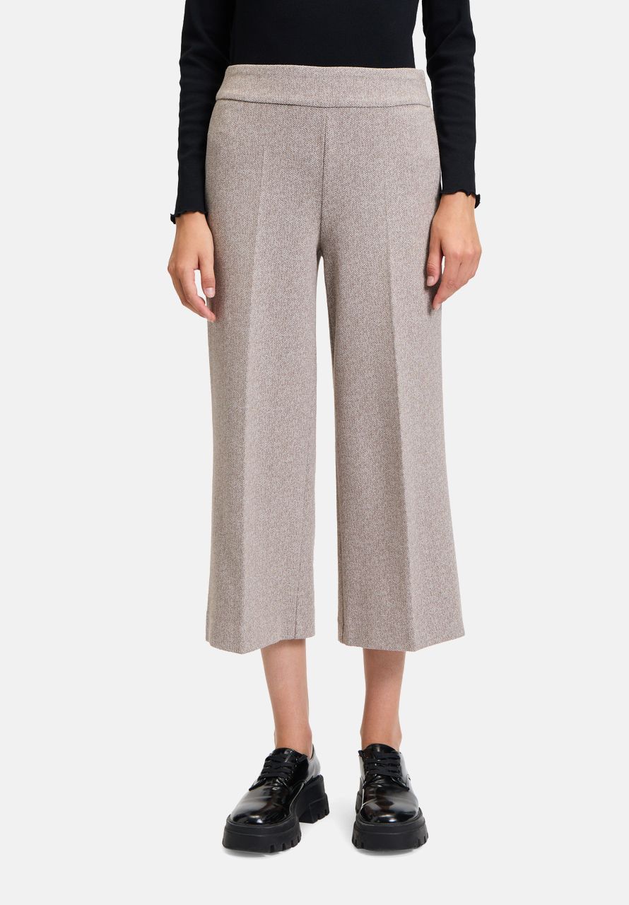Cartoon Culotte mit Bügelfalte