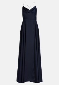 Vera Mont Abendkleid mit Wasserfallausschnitt