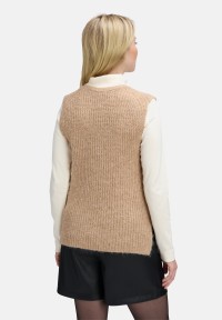 BETTY & CO Strickpullover ohne Arm
