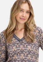 Betty Barclay Blusenshirt mit V-Ausschnitt