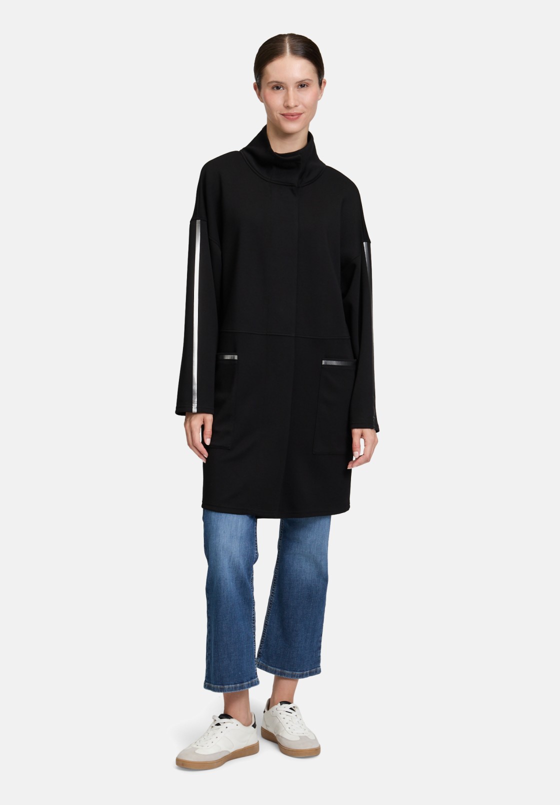 Betty Barclay Sweatmantel mit Stehkragen