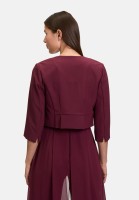 Vera Mont Bolero-Jacke mit Kellerfalten