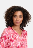 Cartoon Casual-Bluse mit Rüschen