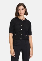 Vera Mont Strick-Cardigan mit Rundhalsausschnitt