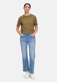 Cartoon Casual-Shirt mit Rundhalsausschnitt