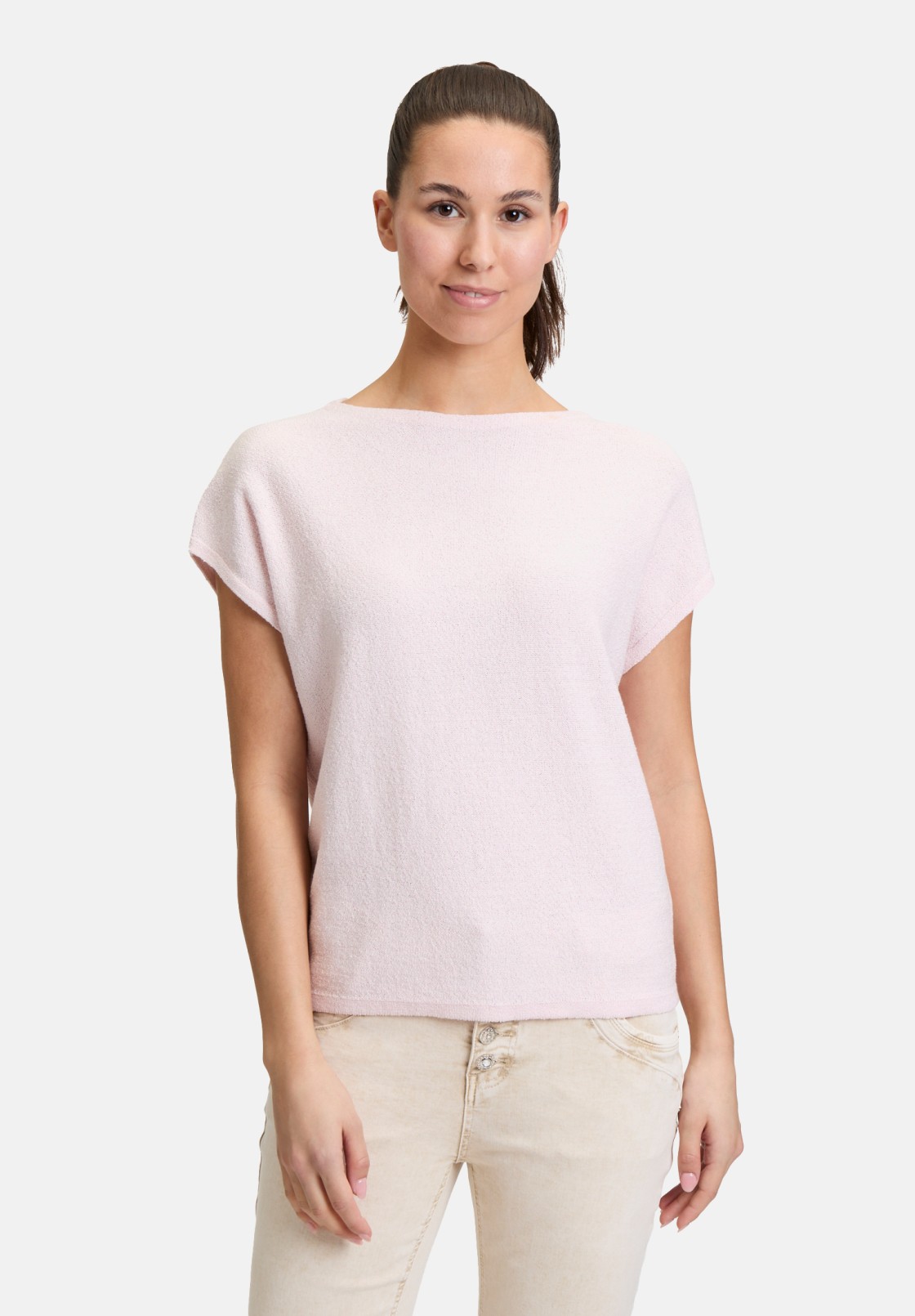 Cartoon Strukturshirt kurzarm