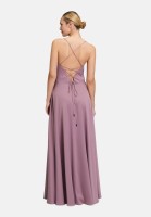 Vera Mont Abendkleid mit Wasserfallausschnitt