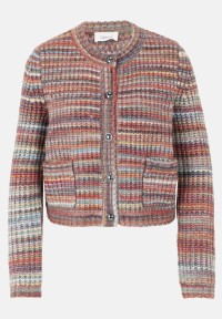 Cartoon Cardigan mit Rundhalsausschnitt
