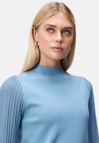 zero Strickpullover mit transparenten Ärmeln | Betty Barclay