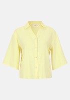 Cartoon Leinenbluse mit Kragen
