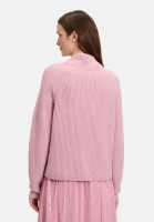 BETTY & CO Grobstrick-Pullover mit hohem Kragen