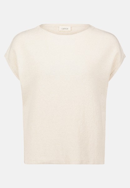 Cartoon Strukturshirt kurzarm